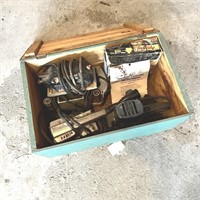 Vintage Power Tools & Wood Box