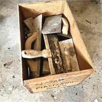Plastering Tools & Wood Box
