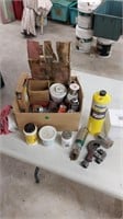 Box of soldering supplies