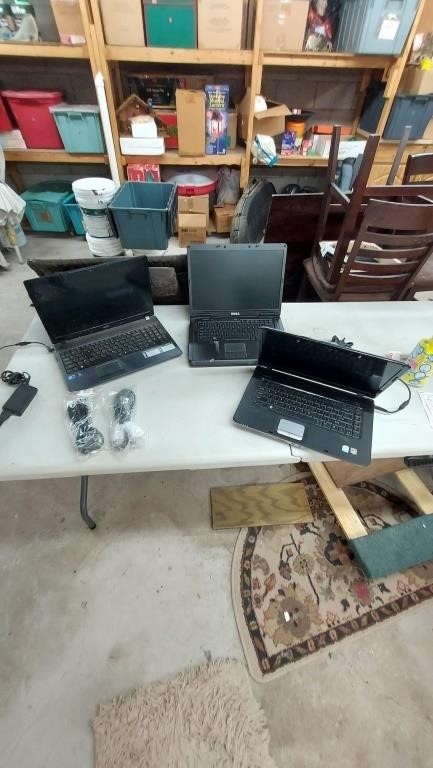 2dell1acer laptops