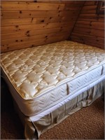 Clean Queen size mattress and box spring