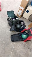 Bowling balls w/shoes and bags