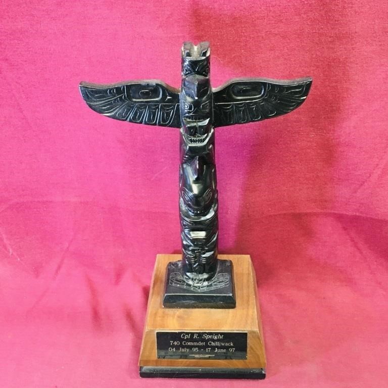 Commdet Chiliwack Totem Trophy (13" Tall)