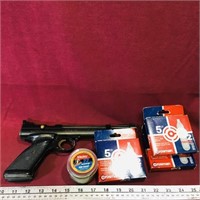 22.Cal Pellet Pistol & Accessories