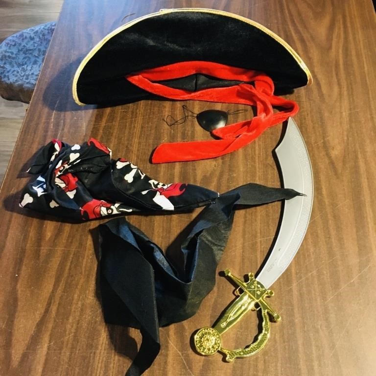 Pirate Partial Halloween Costume