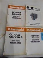 KAWASAKI ENGINE & GENERATOR MANUALS