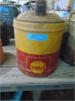 SHELL OIL? 5 GALLON METAL CAN