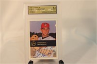 Chris Reinike Graded Autograph Baseball Card