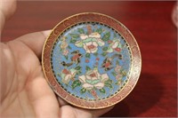A Small Cloisonne Plate