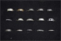15pc Assorted Toe Rings