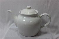 A White Ceramic Teapot