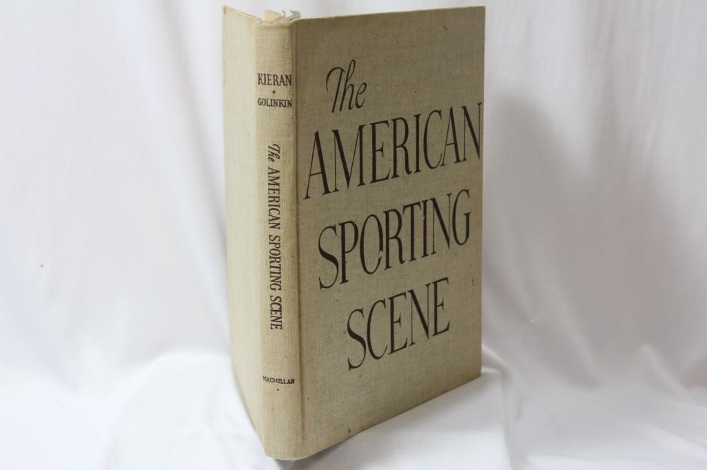 The American Sporting Scene - Hardcover Book