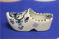 A Delft Ceramic Shoe Ashtray