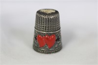 A Stering and Enamel Thimble