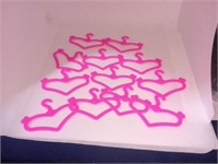 (12) NEW Barbie Doll Close Hangers Stamped B