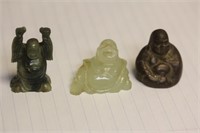 Lot of 3 Miniature Buddhas