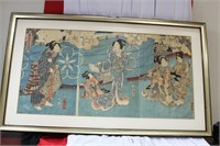 A 19th Century Japanese Toyokuni Woodblock Print
