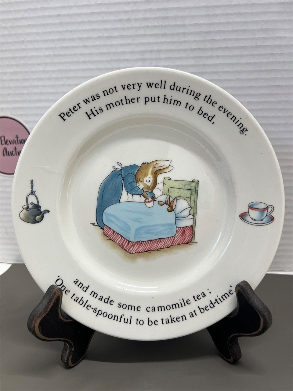 Wedgwood Peter Rabbit Plate - Made in England