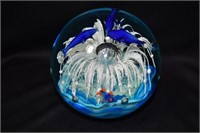 A Fish Artglass Paperweight