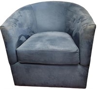 Blue Club Chair