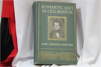 Hardcover Book: Romantic Days in Old Boston