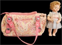 Purse and Vintage Doll