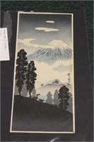 A Japanese Woodblock Print by Hroaki Shotei