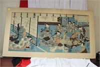 A 19th Century Japanese Toyokuni Woodblock Print