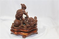 Chinese Carved Foo Dogs?