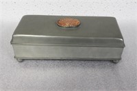 A Chinese Pewter Box
