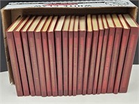 Vintage Lincoln Leather Bound Factory Books VGC