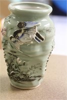 An Antique/Vintage 3 Dimensional Celadon Vase
