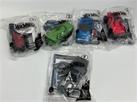 2017 Hot Wheels Happy Meals Toys Unopened