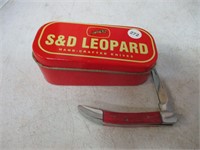 Son & Dad Leopard Knife