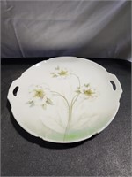 German Plate with Flowers