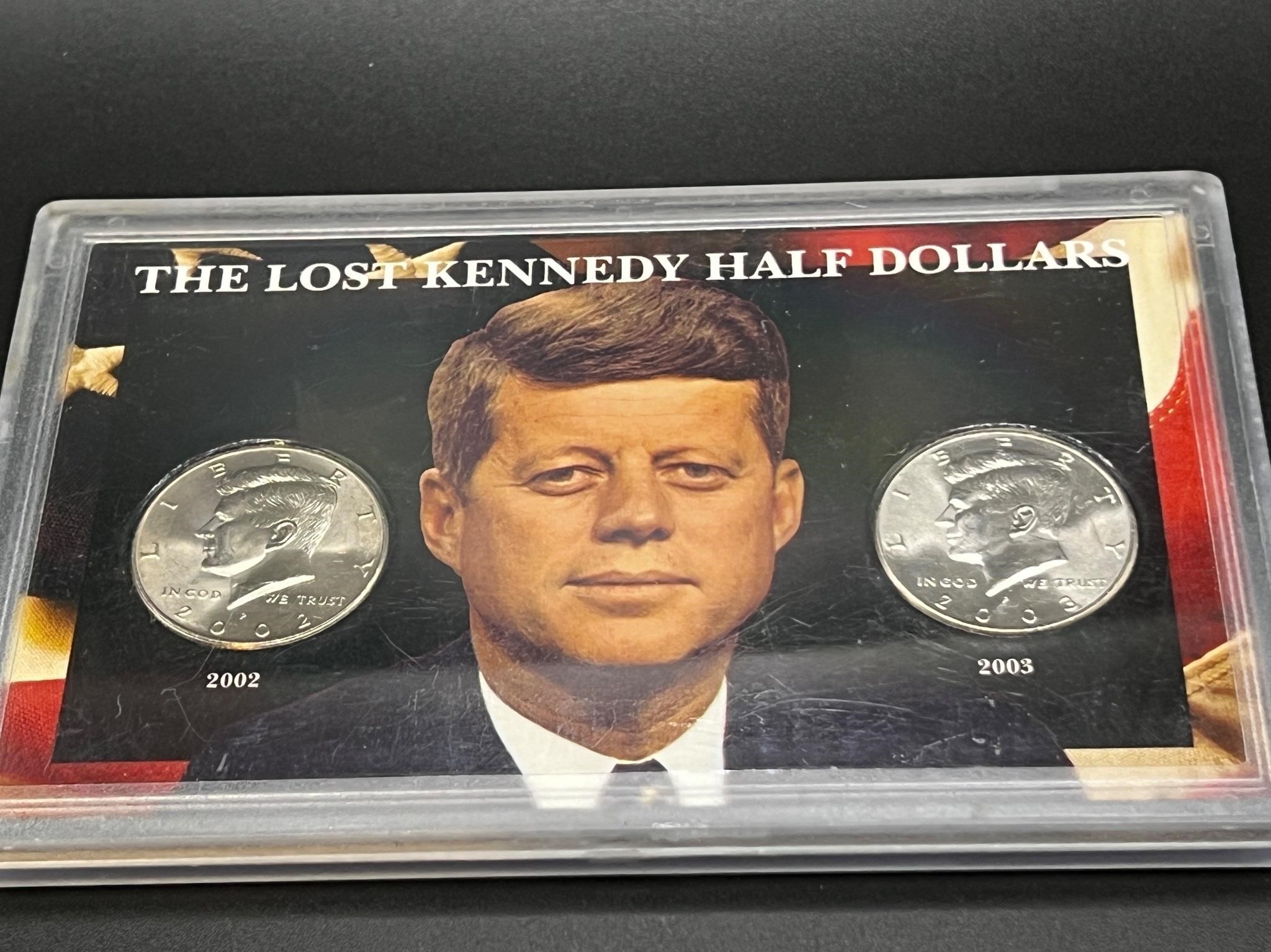 The Lost Kennedy Half Dollars 2002-2003