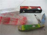 2 Blade Steel Warrior Knife