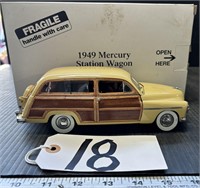 Die Cast Danbury Mint 1949 Mercury Station Wagon
