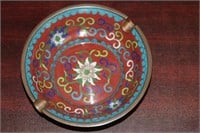 An Antique Chinese Cloisonne Ashtray