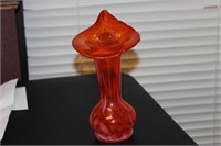 An Artglass Tulip Vase