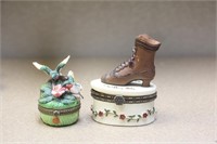 Lot of Two Trinket Boxes