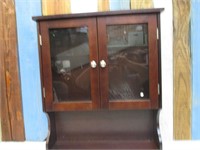 23x27" Cabinet with Shelves & Glass Doors