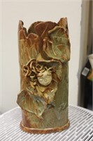 Dusty Holmes Art Pottery Vase