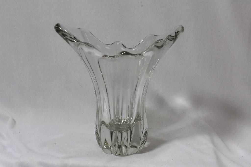 A Marked Crystal Vase