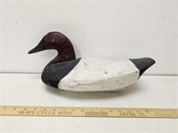 Old Wooden Duck Decoy- Has Crack on Neck- 15"