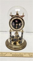 German Dome Clock- Hand Painted- As Found