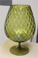 Green Colour Glass Goblet/Bowl