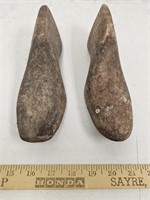 (2) Old Wooden Shoe Forms