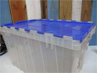 12 Gallon Tote with Flip Top Lid