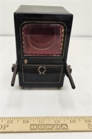 Black Laquered Musical Jewelry Box- Does not have